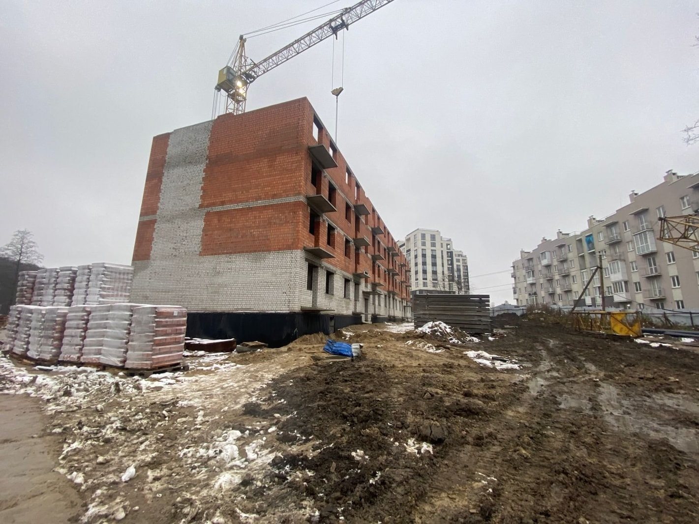 ЖК «Гурьевский парк» (г. Гурьевск) — благоустройство двора и придомовая территория, застройщик ГК «МПК», фото 2